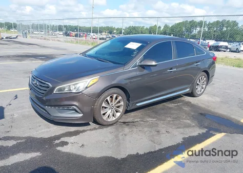 2016 Hyundai Sonata Sport z USA, uszkodzony, nr VIN 5NPE34AF5GH423404
